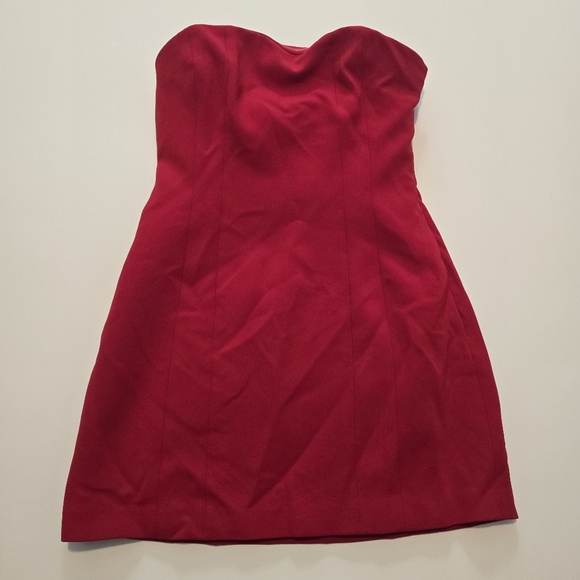 A.L.C. Elsie Dress mini dress in red - Picture 2 of 14